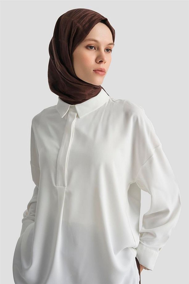 Gömlek 25KD7001 Ekru - 3