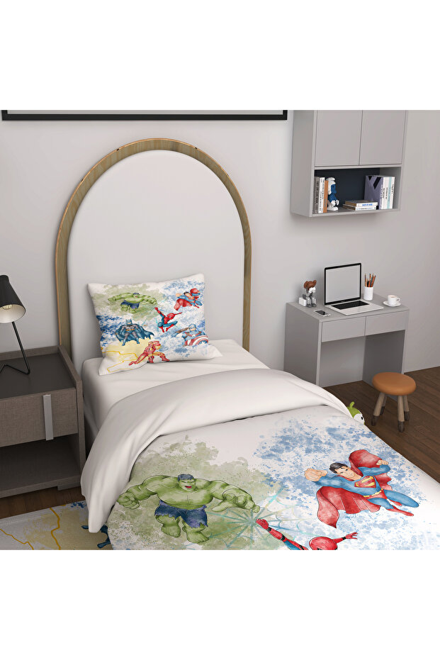 مجموعة غطاء لحاف سوبر هيرو - 5