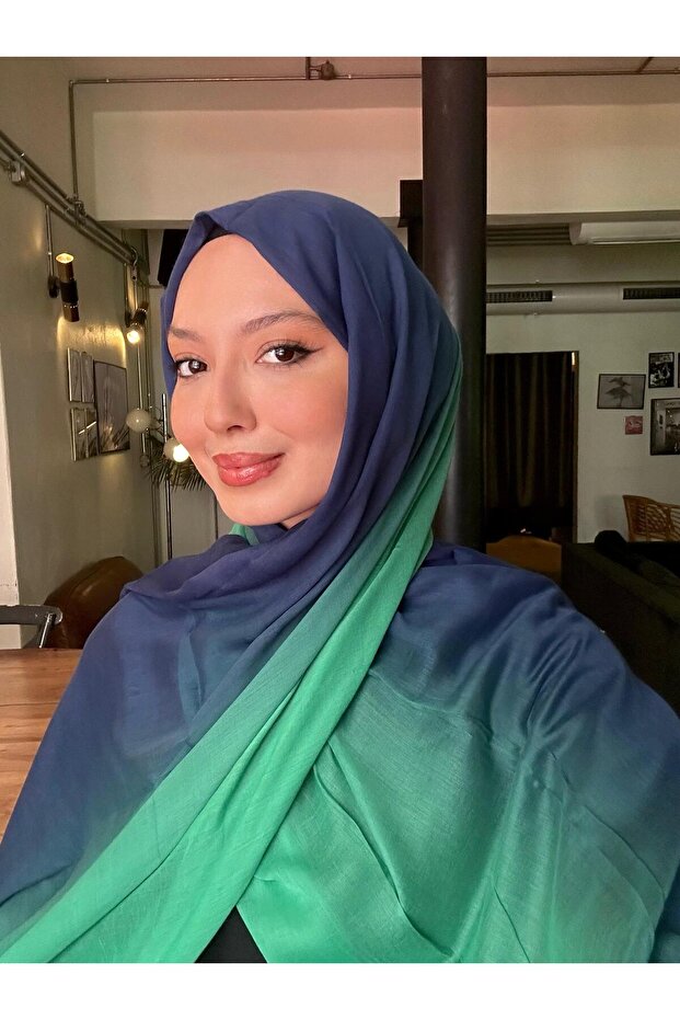 Cotton Gradient Shawl - 3