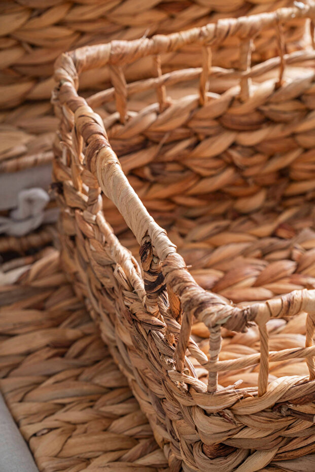 Soléa Hasır 7 Parça Sepet Seti - 4