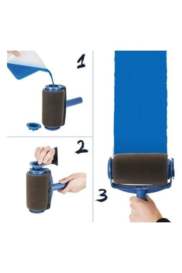 Paint Roller Set, Blue - 2