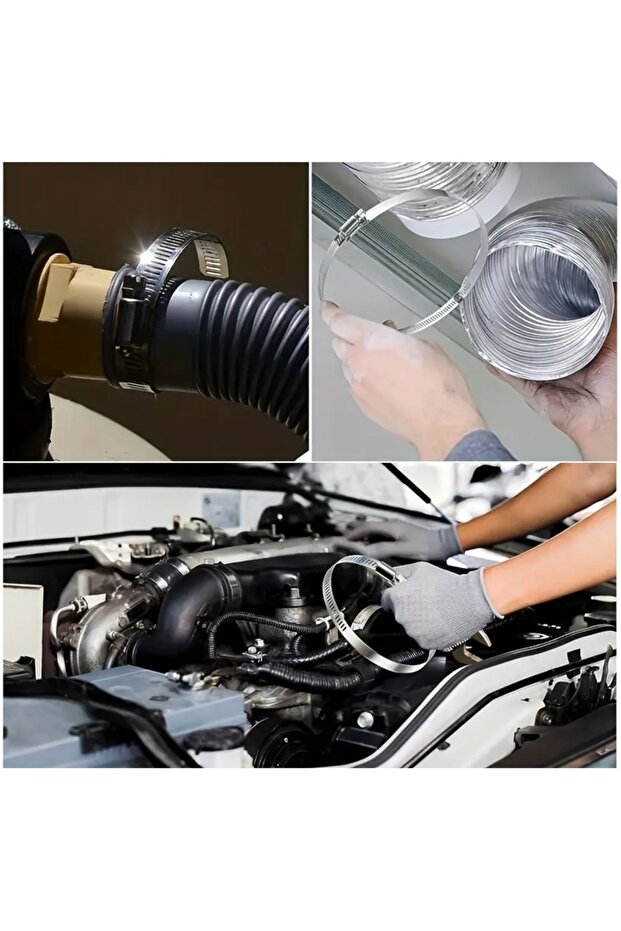 Hose Clamp Set 4 pcs/pack - 3