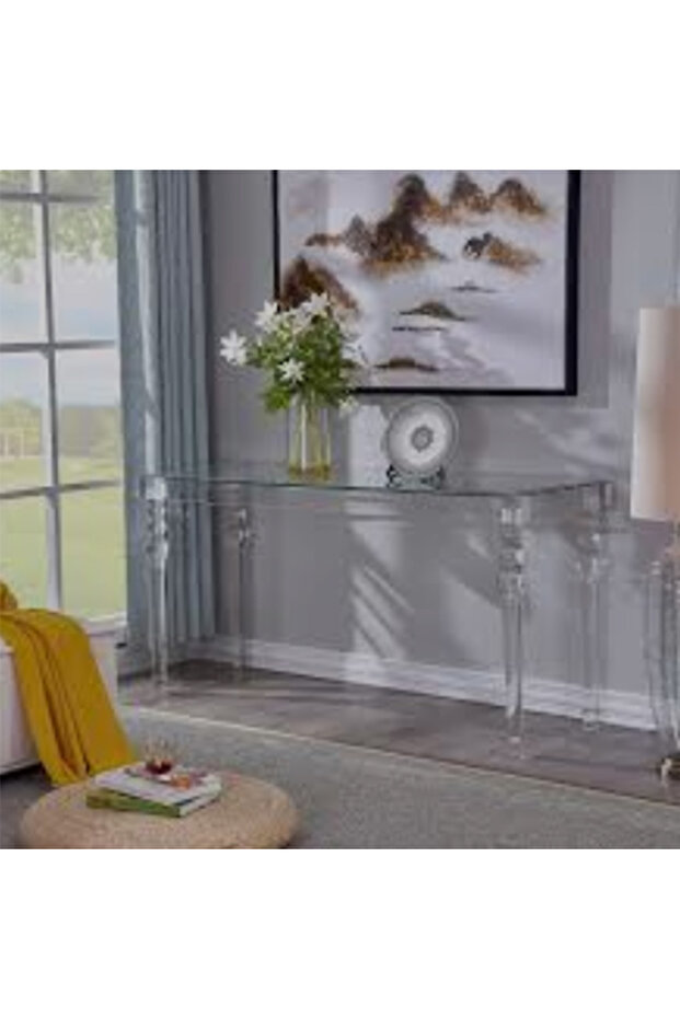 كنسول أكريليك شفاف - 2