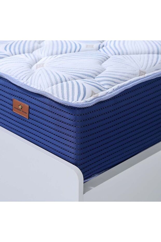 Gel Pocket Spring & Memory Foam Mattress 90X190X25 cm | Single Bed Mattress | Medium Soft Feel