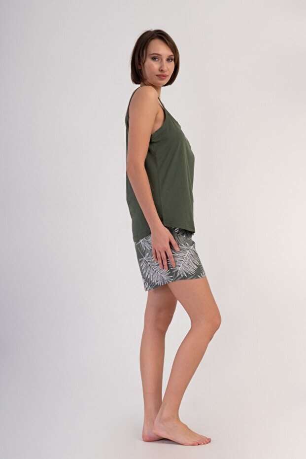 Battal beden şortlu takım - 4