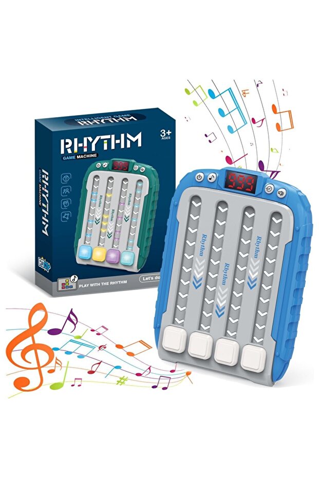 Interactive Toy Flippy, Rhythm Game, Musical Function, +3 Years, Blue - 5