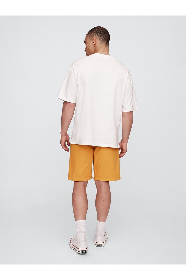 Erkek Sarı Essential Khaki Şort - 6
