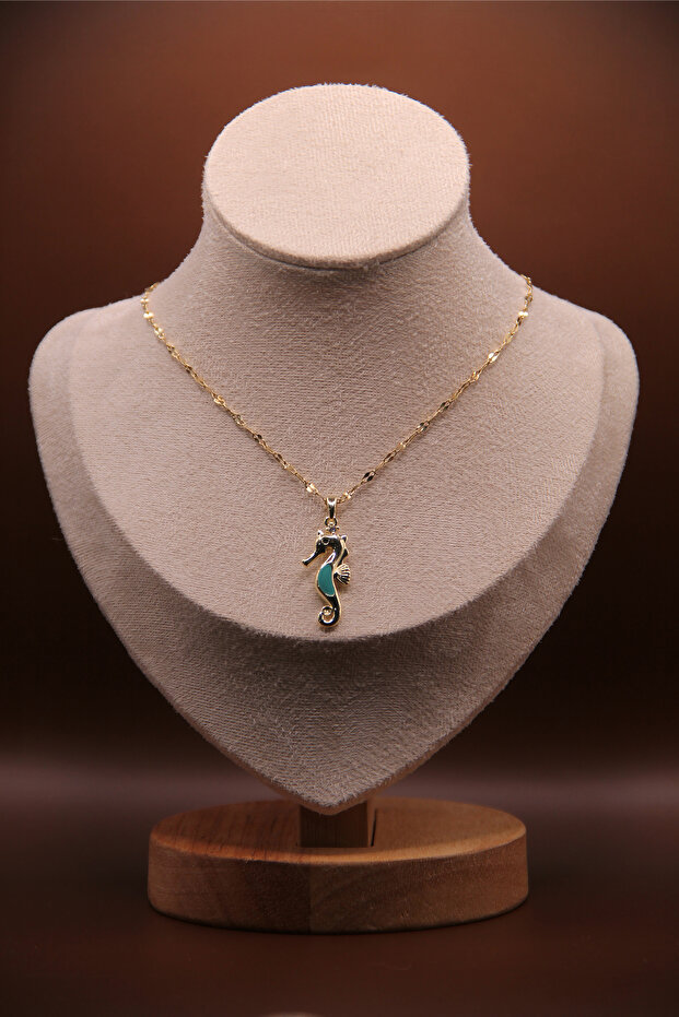 316L Steel Gold Plated Necklace Stainless – Tarnish and Water Resistant