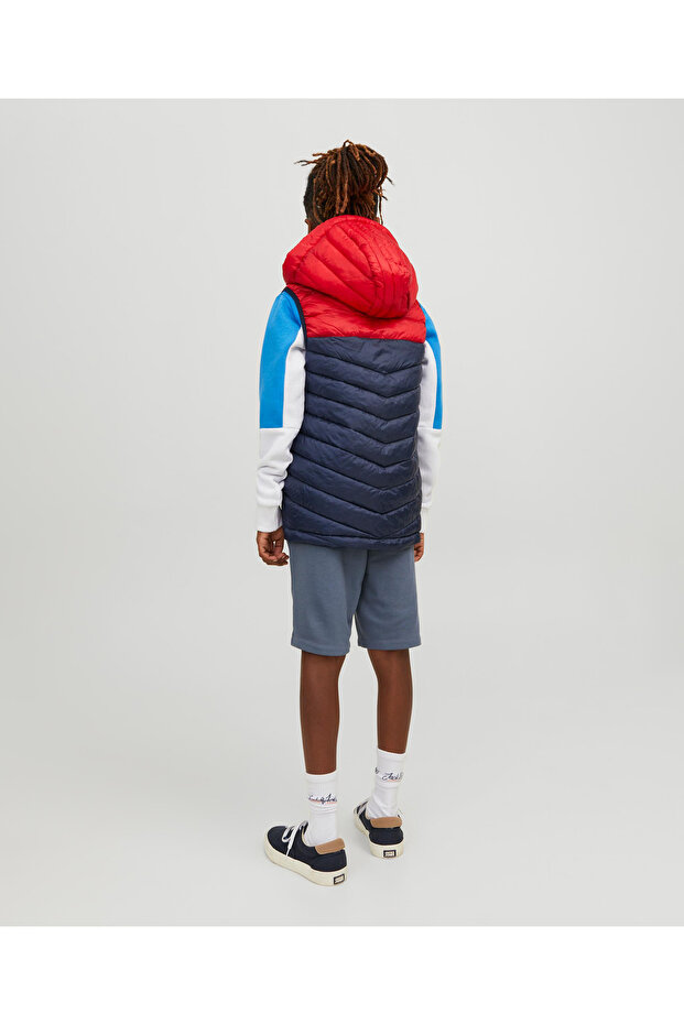 Junior Drawstring Closure Shorts - Grey - 2