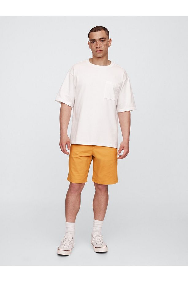 Erkek Sarı Essential Khaki Şort - 1
