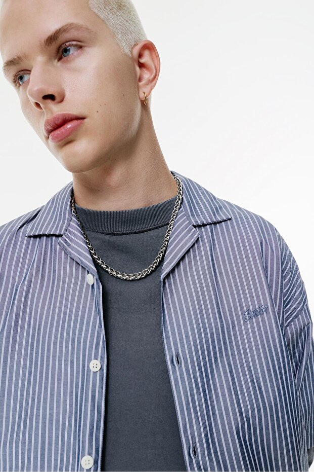 Çizgili STWD gömlek - 6