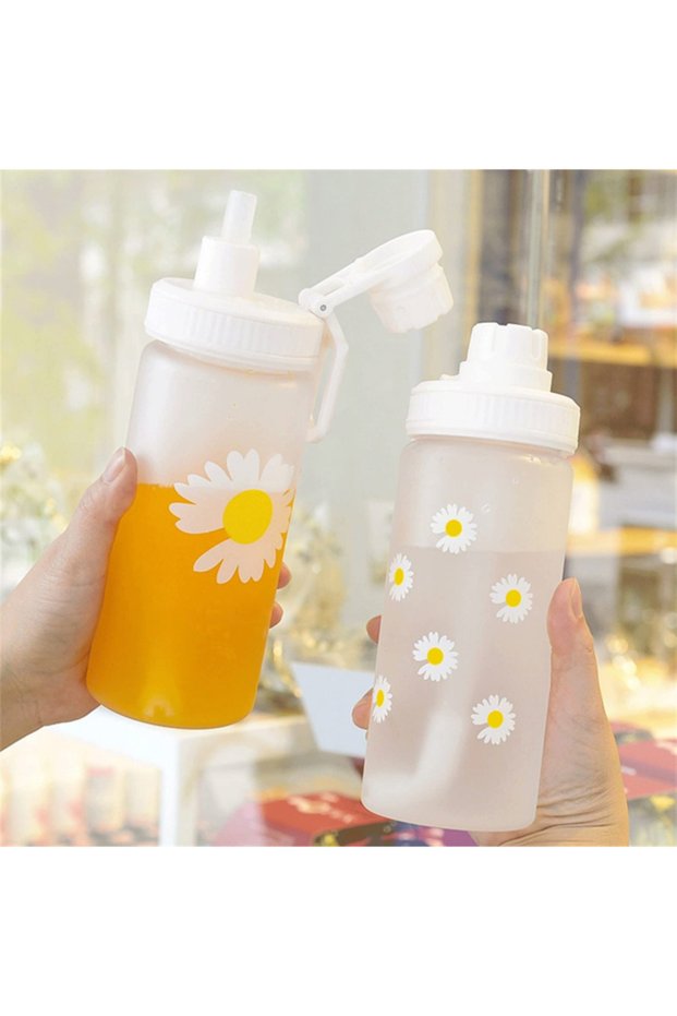 Water Bottle 600 Ml, Non-Toxic BPA Free, Fast Flow ,For Sports and School,BB2619