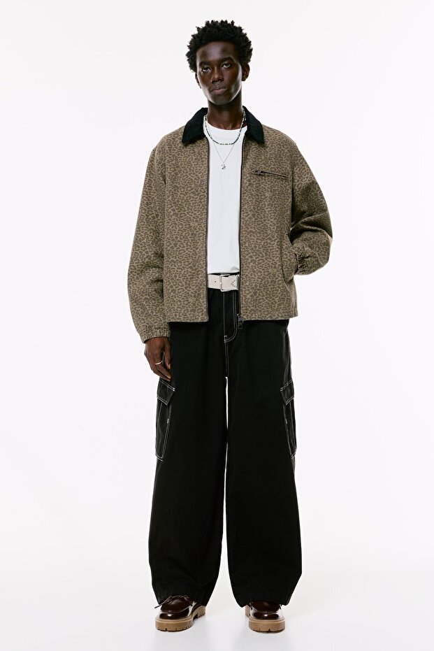 Kadife Yakalı Ceket - 3