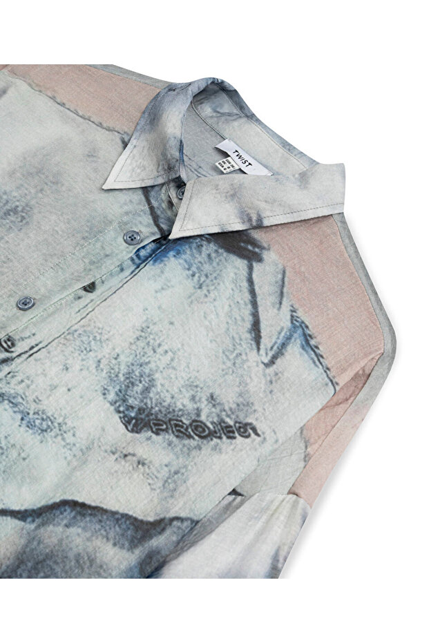 GÖRSEL BASKILI GÖMLEK - 4