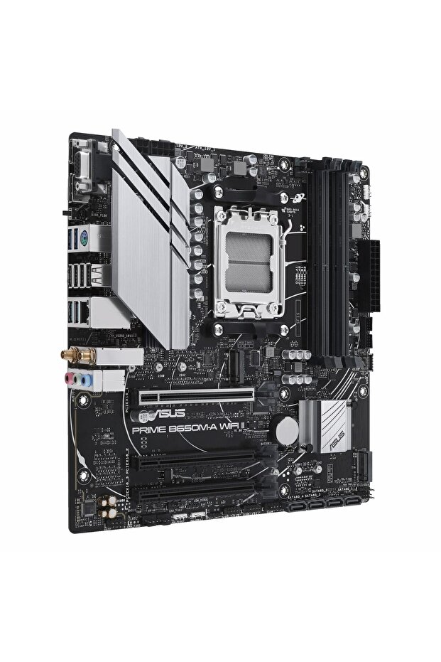 Prime B650M-A WiFi II DDR5 (7600MHz)OC M.2 VGA/HDMI/DP PCIe 4.0 AM5 mATX Anakart - 4