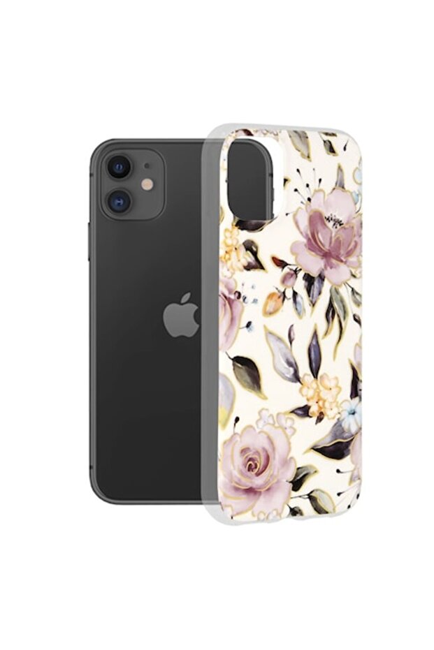 Compatible case for iPhone 11, Perfect Grip D91, ChloeClear White - 1