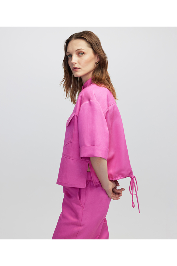 Hakim yaka cepli bluz - 5