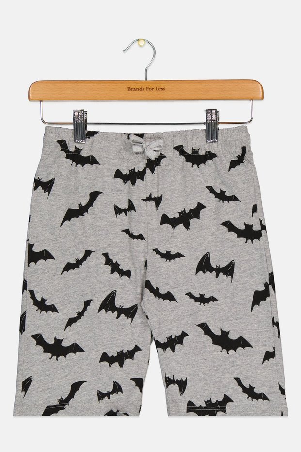 Kids Boy Allover Print Basic Shorts, Multicolor