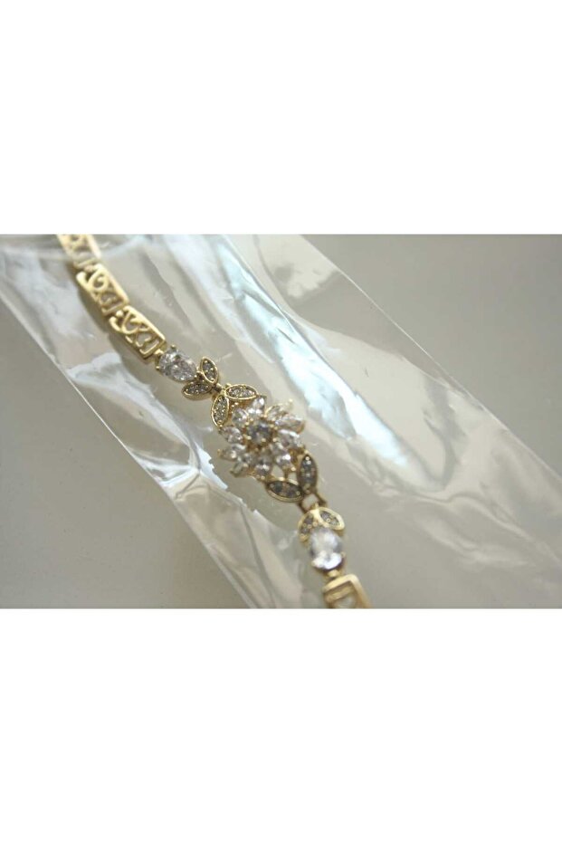 Virgo Model Zircon Steel Bracelet