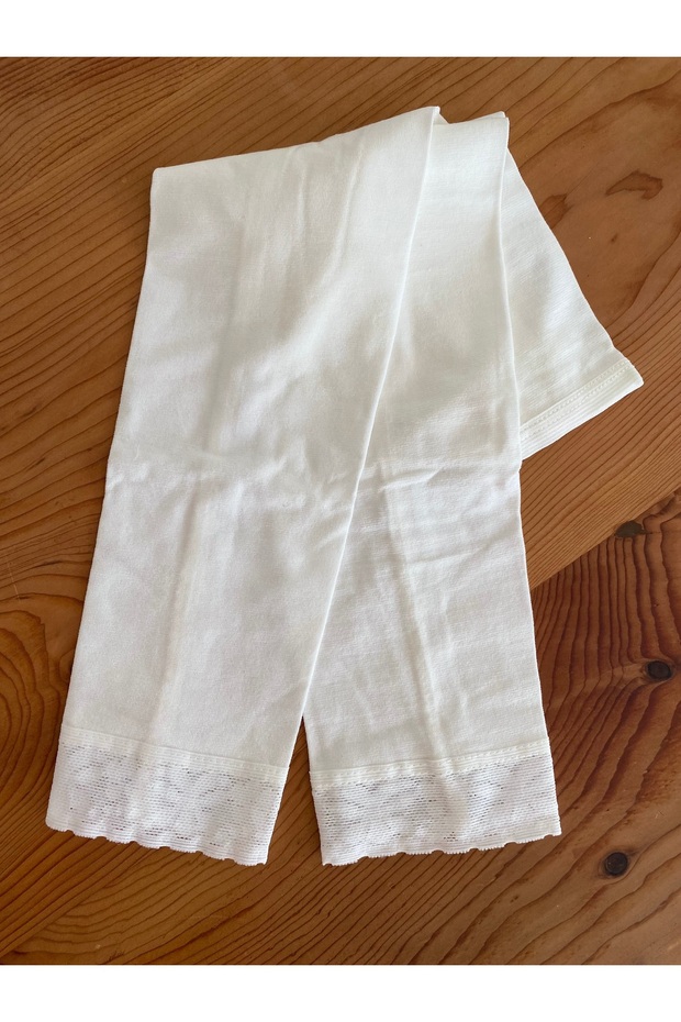 Women's Hijab Viscose Cotton Lace Oversleeve