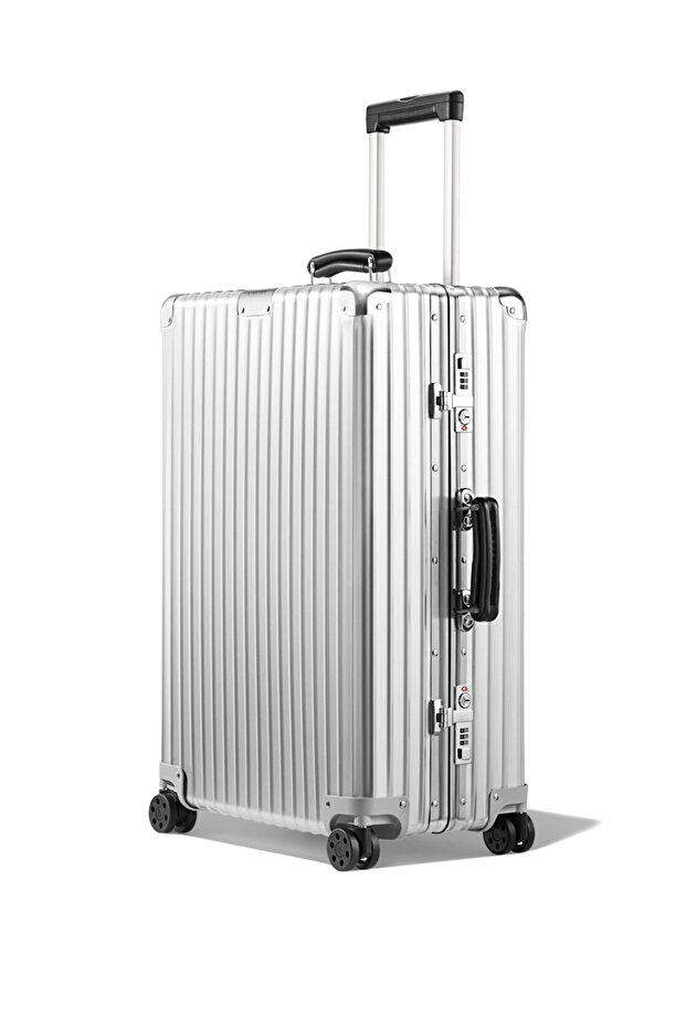 Classic Check-In Medium Silver Bavul - 2