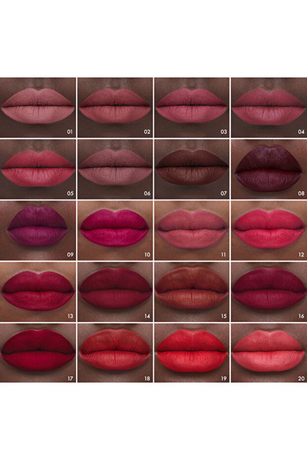 Rouge Is Not My Name - Mat Ruj, Uzun Süre Kalıcı, Yüksek Pigmentli, Hafif Yapılı Mat Ruj - 4