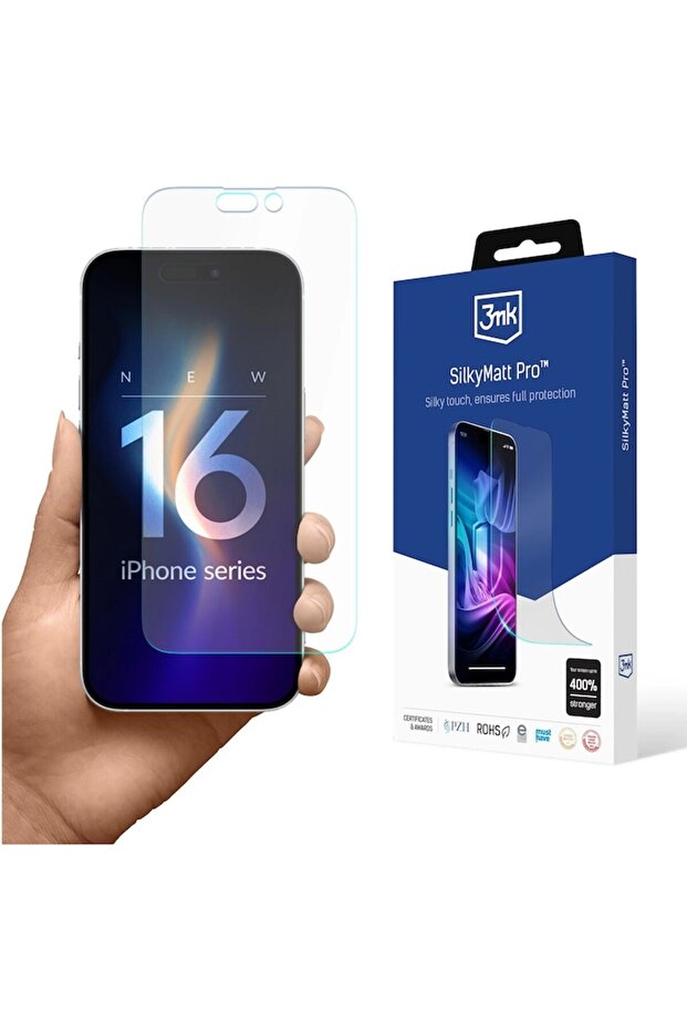 Silky Matt Pro Screen Protector for iPhone 16 Pro Max - 3