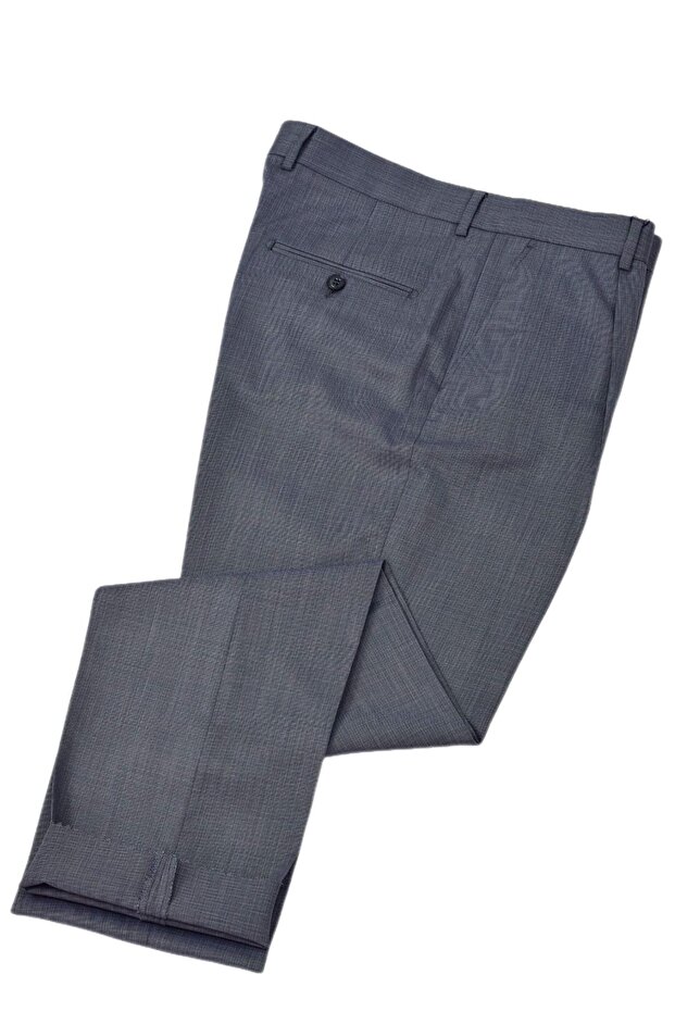 Men's Pleated Classic Fabric Trousers P1182 Bgl-St04763
