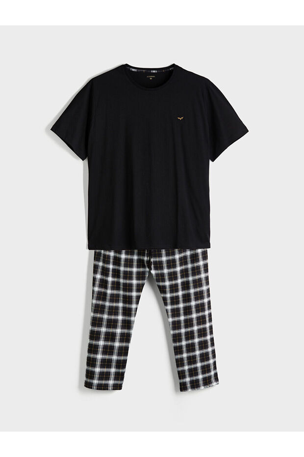 Standart Kalıp Erkek Pijama Takımı - 1