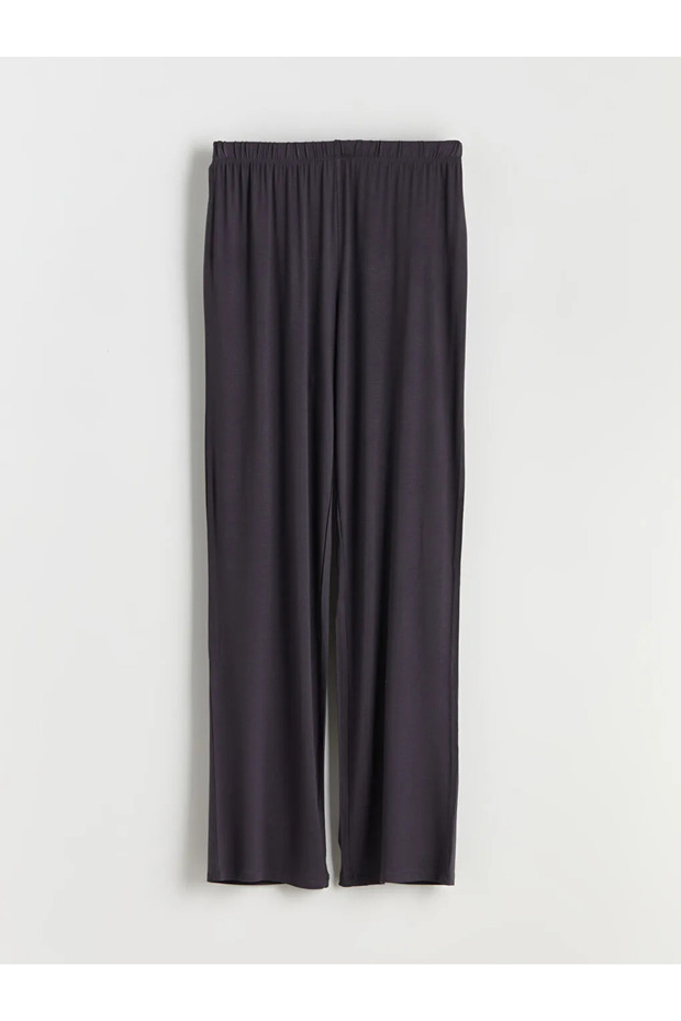 LCW DREAM Antrasit Gömlek Yaka Hamile Pijama Takımı - 4