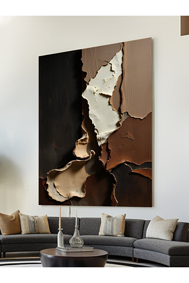 BOYA DESENLİ KANVAS TABLO - 2