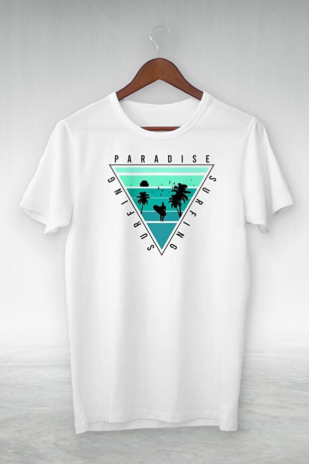 Unisex White T-shirt Cte-026
