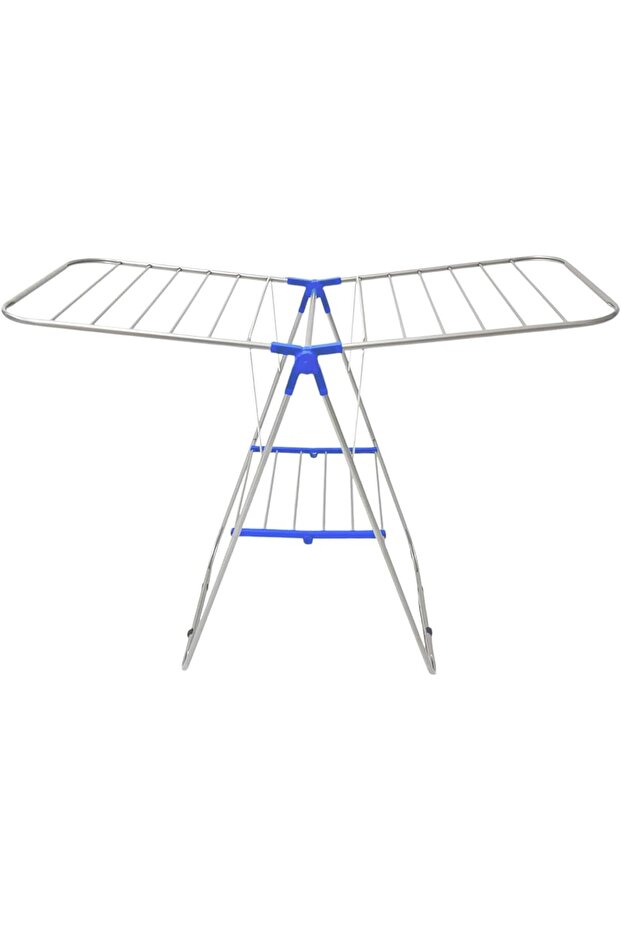 Heavy Duty Clothes Drying Stand - Adjustable, Space-Saving Stainless Steel Rack
