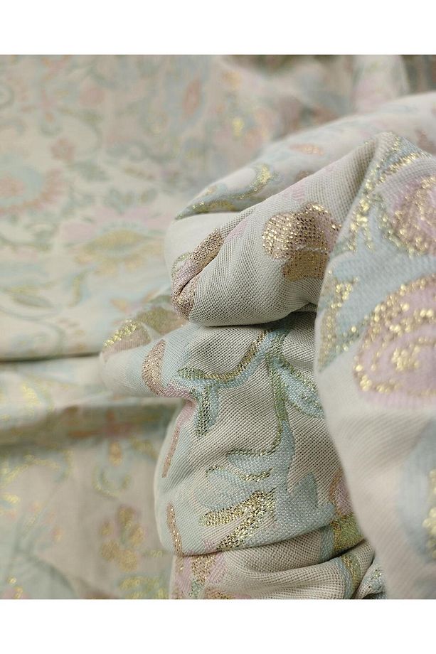 Mint Yeşili Pembe Dore Renkler Brokar En: 155 - 4