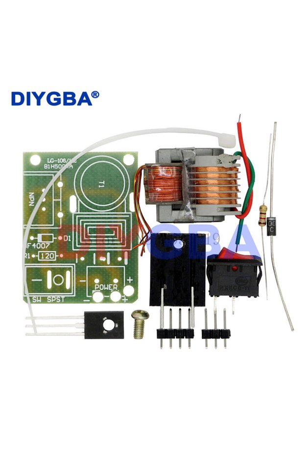15KV High Frequency DC High Voltage Arc Ignition Generator Inverter Boost Step Up 18650 DIY Kit U...