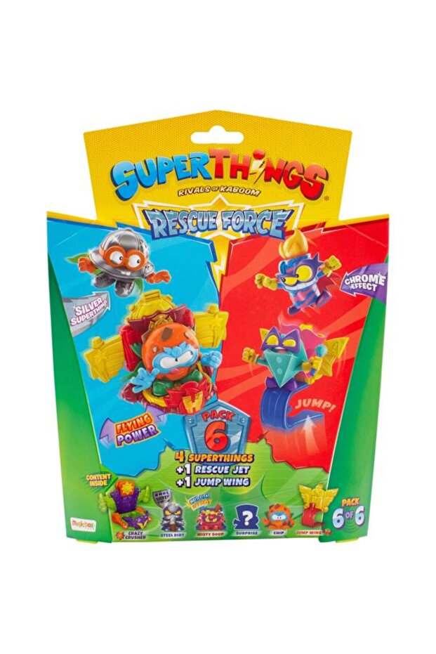 Sada 4 figurek SuperThings Rescue Force - 6