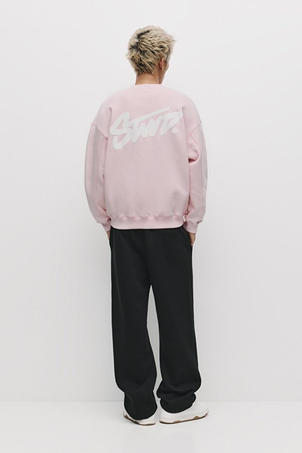 STWD bisiklet yaka sweatshirt - 4