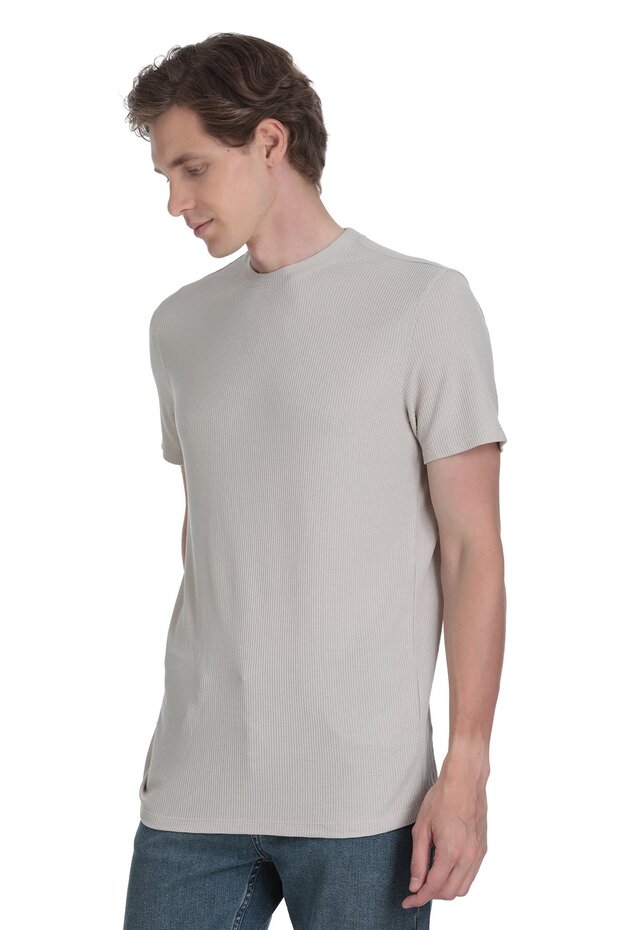 Μπλουζάκι Ecru Regular Fit Crew Neck - 3