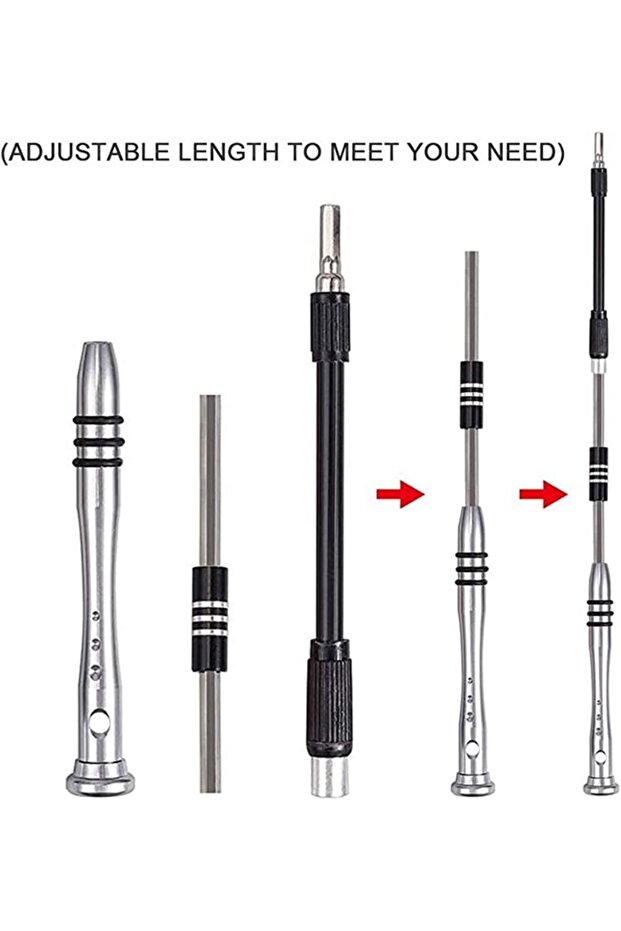 مجموعة مفكات براغي دقيقة 110 في 1 للأدوات الإلكترونية والكهربائية - 3