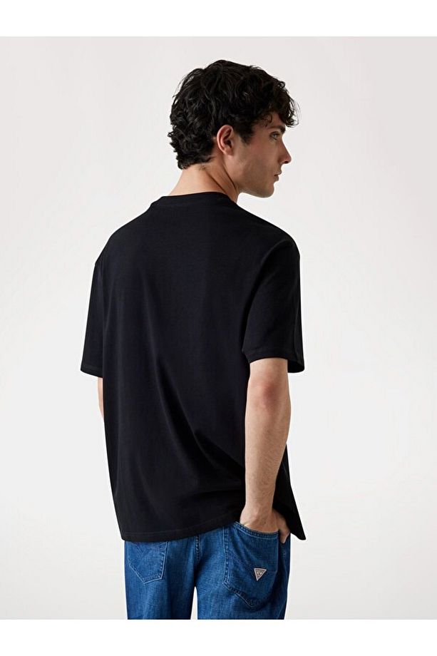 Patch Erkek Oversize Fit T-Shirt - 3