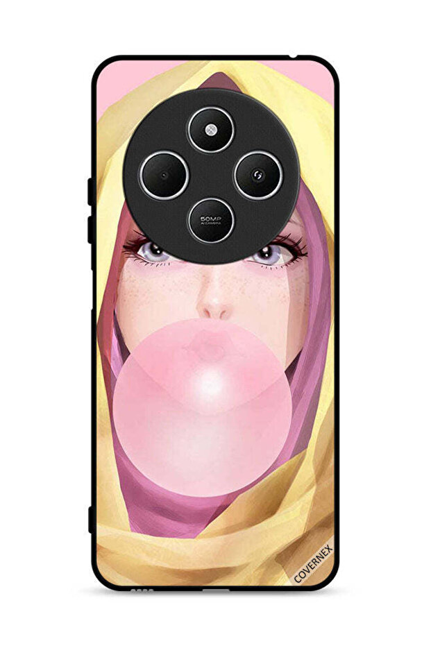 غطاء حماية بتصميم بالون الفقاعات لهاتف شاومي ريدمي 14 سي 4G
