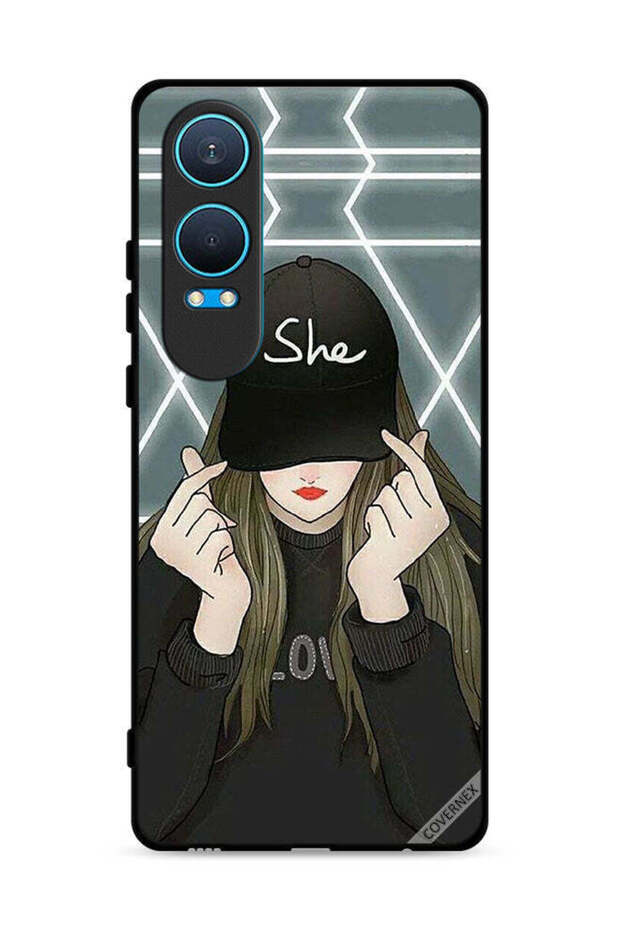 غطاء حماية لهاتف OnePlus Nord CE4 Lite 5G She On Cap