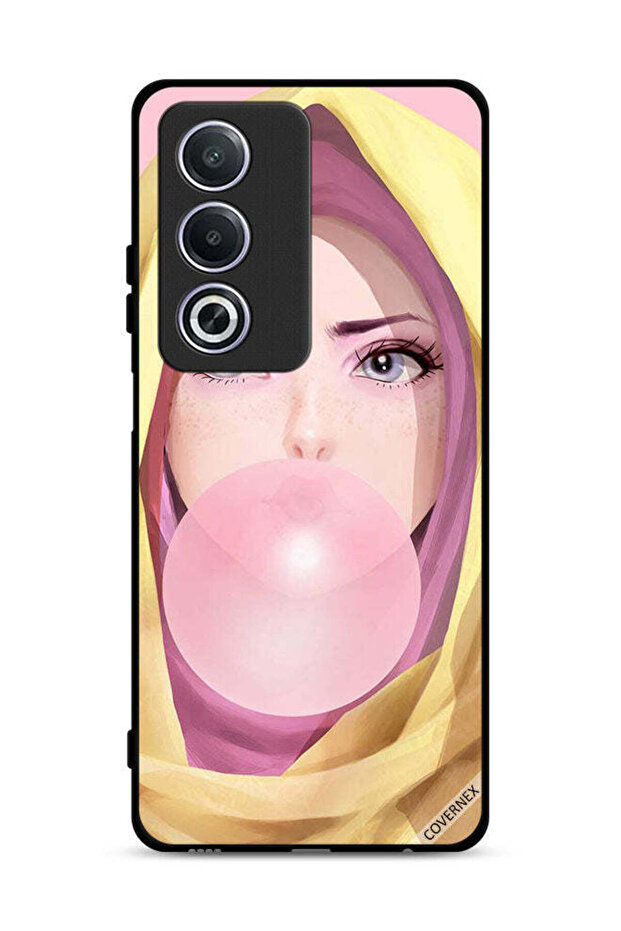 غطاء حماية لهاتف Oppo A3 Pro 5G بتصميم بالون الفقاعات