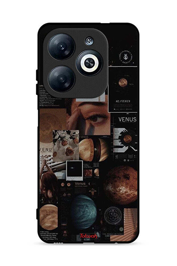 غطاء حماية لهاتف Infinix Smart 8 4G بتصميم فينوس آرت