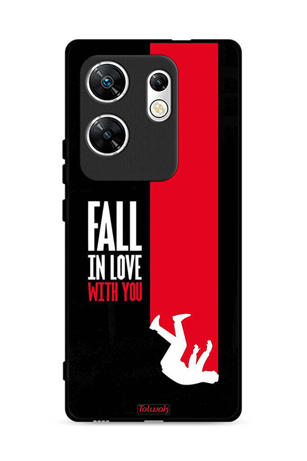 غطاء حماية لهاتف Infinix Zero 30 4G "Fall In Love With You"