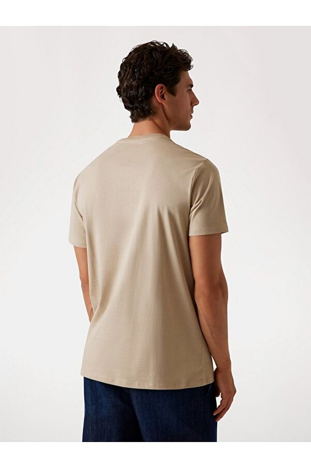 Embosse Erkek Regular Fit T-Shirt - 3