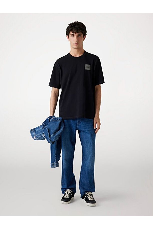 Patch Erkek Oversize Fit T-Shirt - 2