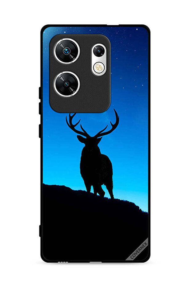 غطاء حماية لهاتف Infinix Zero 30 4G بتصميم غزال