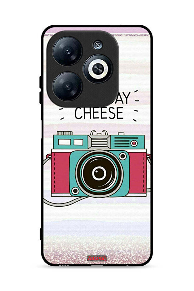 غطاء حماية لهاتف Infinix Smart 8 4G، Just Say Cheese