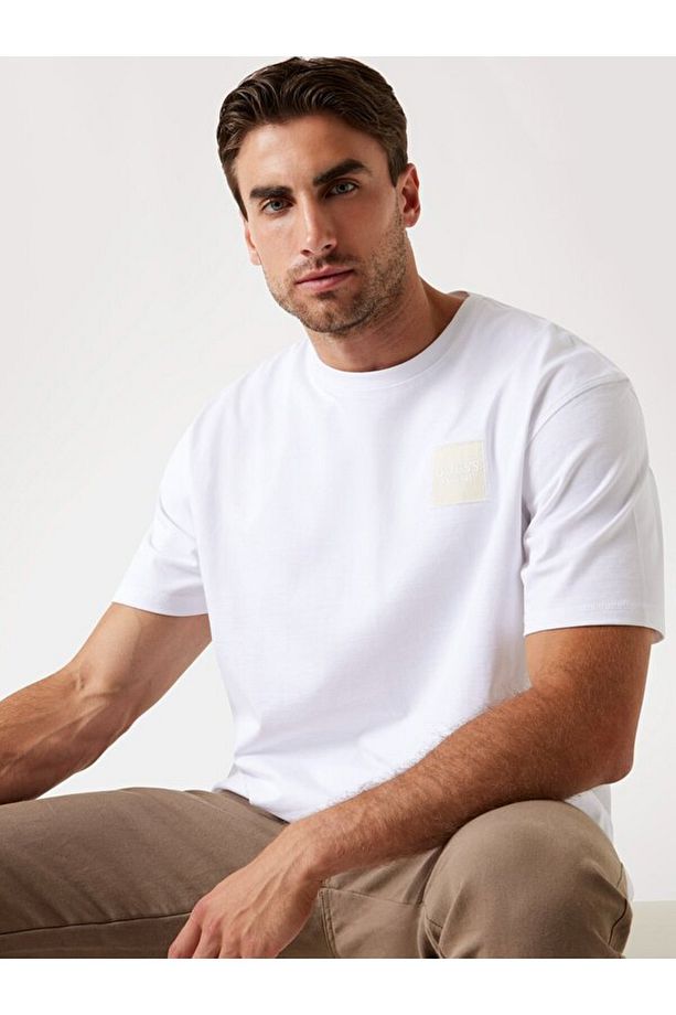 Patch Erkek Oversize Fit T-Shirt - 4